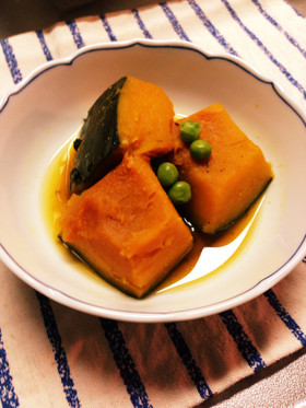 かぼちゃの煮物(冷凍かぼちゃ)